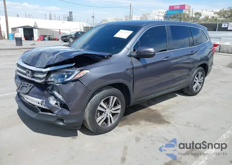 2018 Honda Pilot Ex z USA, uszkodzony, nr VIN 5FNYF5H33JB019612